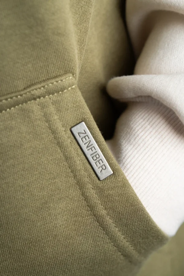 Double Sleeved Hoodie - Olive