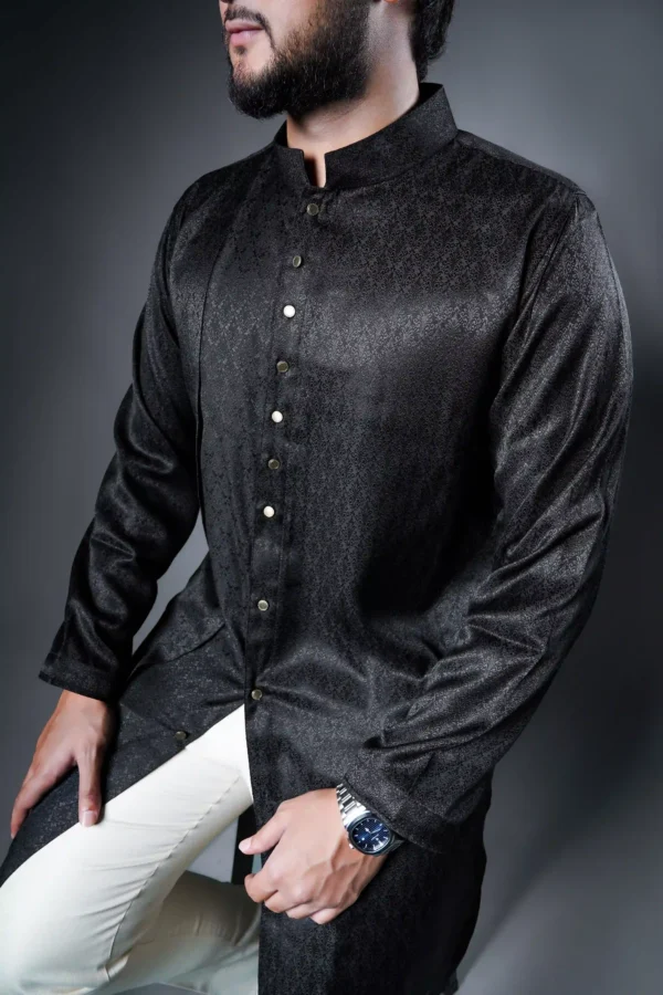 MMA00011 copy Zen Kurta - Black