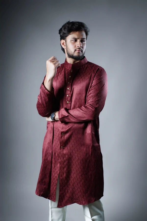 MMA00081 copy Zen Kurta - Red