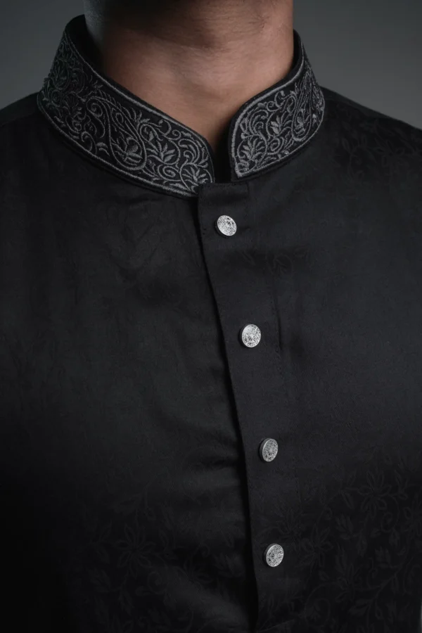 Jacquard Punjabi - Black