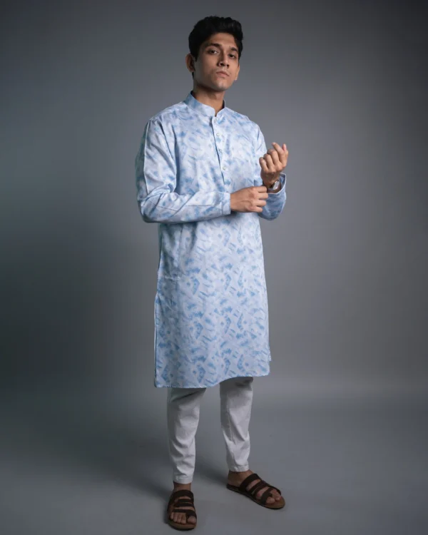 Printed Punjabi - Sky