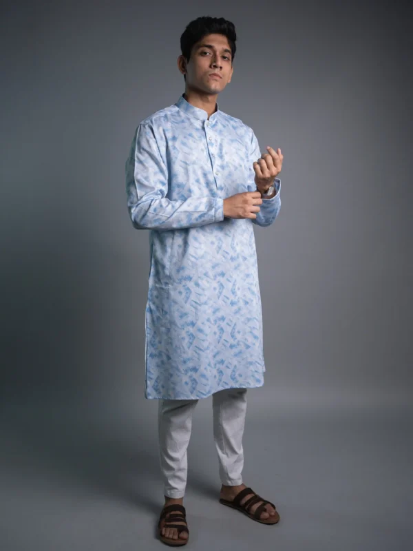 Printed Punjabi - Sky