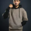 Double Sleeved Hoodie - Coffee