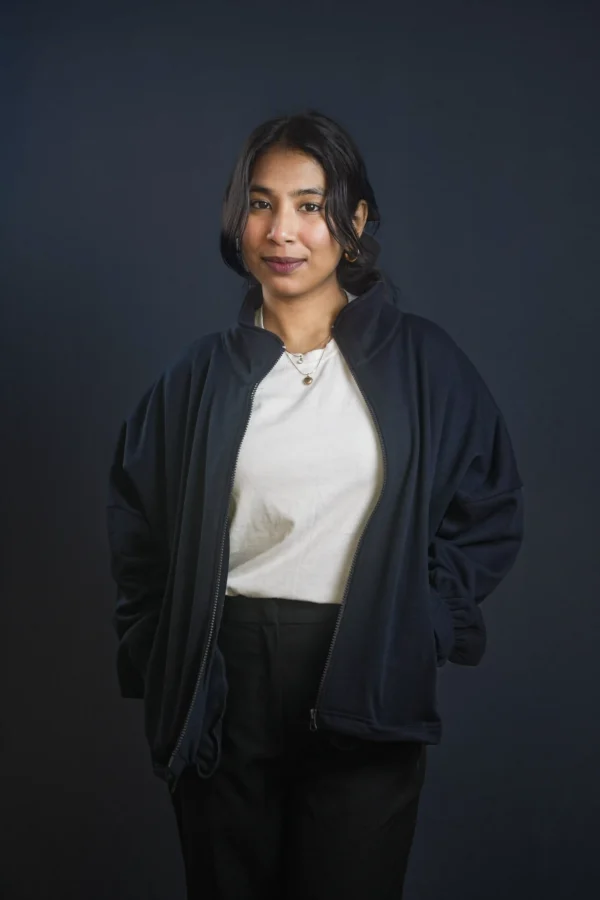 female navy jacket bd Darkest Navy Baggy Jacket