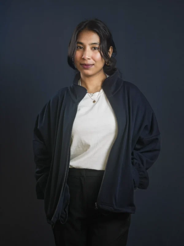 Darkest Navy Baggy Jacket