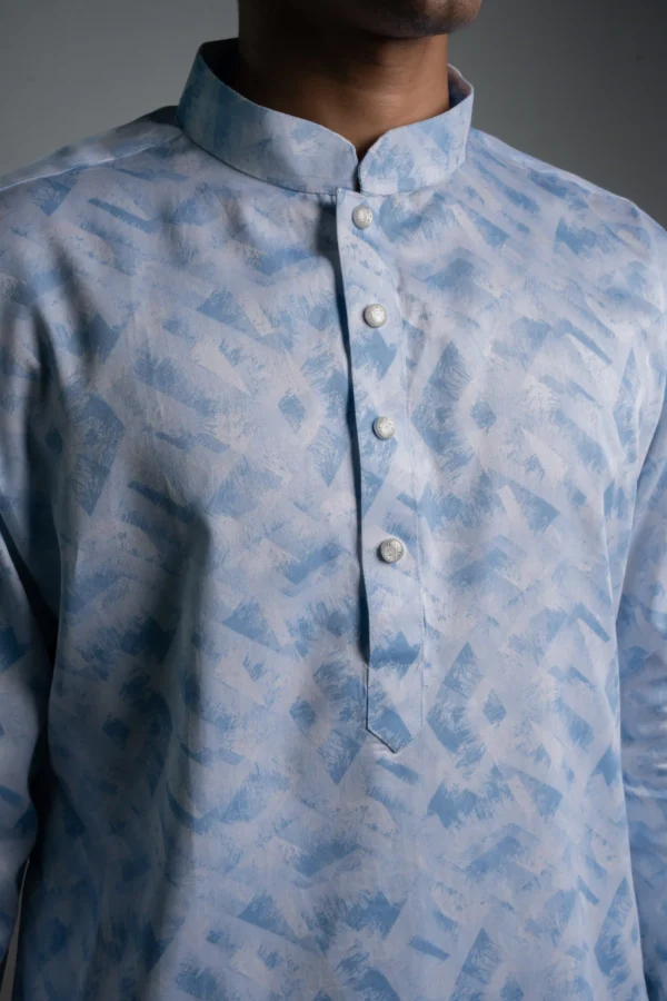 Printed Punjabi - Sky